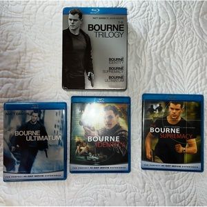 The Bourne Trilogy with Matt Damon Blu-Ray Set